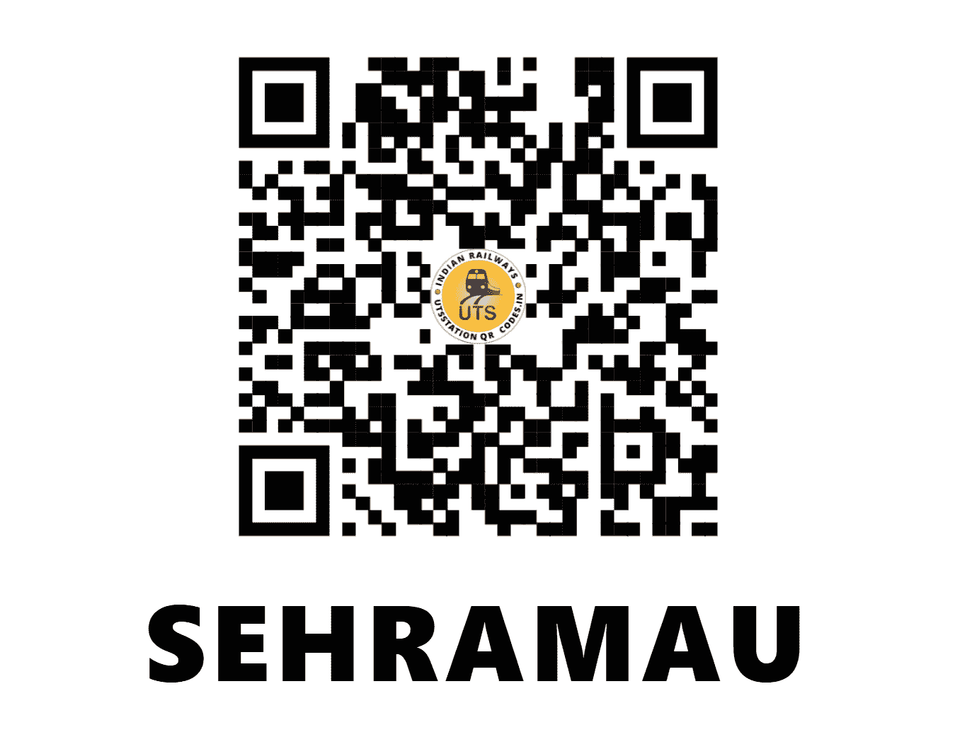 UTS QR Code for SEHRAMAU - SW (NE - UTTAR PRADESH)